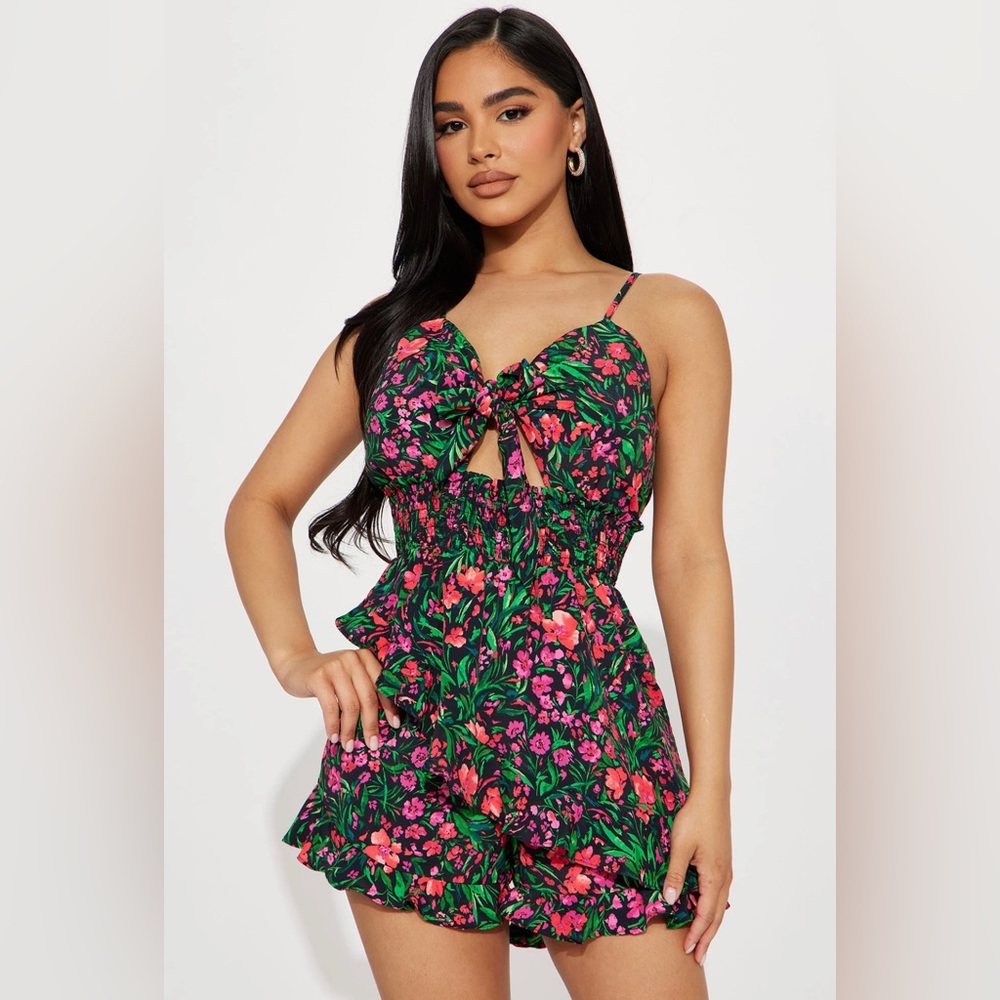 Floral romper